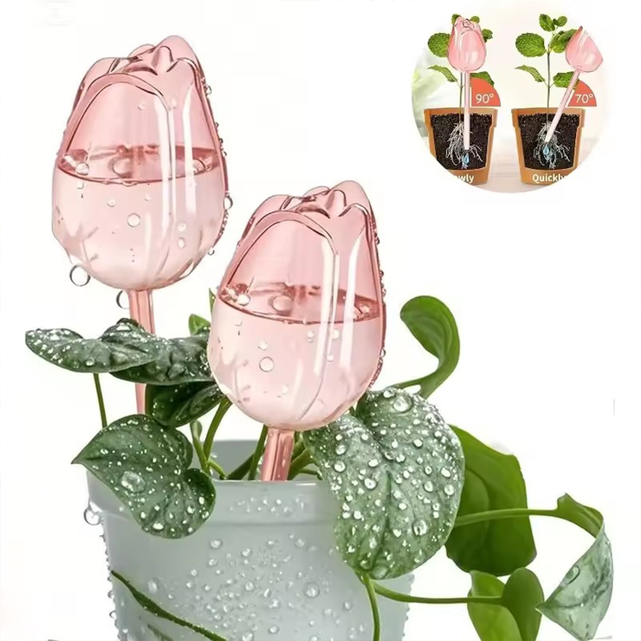 Self Watering Planter - Прозрачный толстый ПЭТ-ирригатор в форме тюльпана