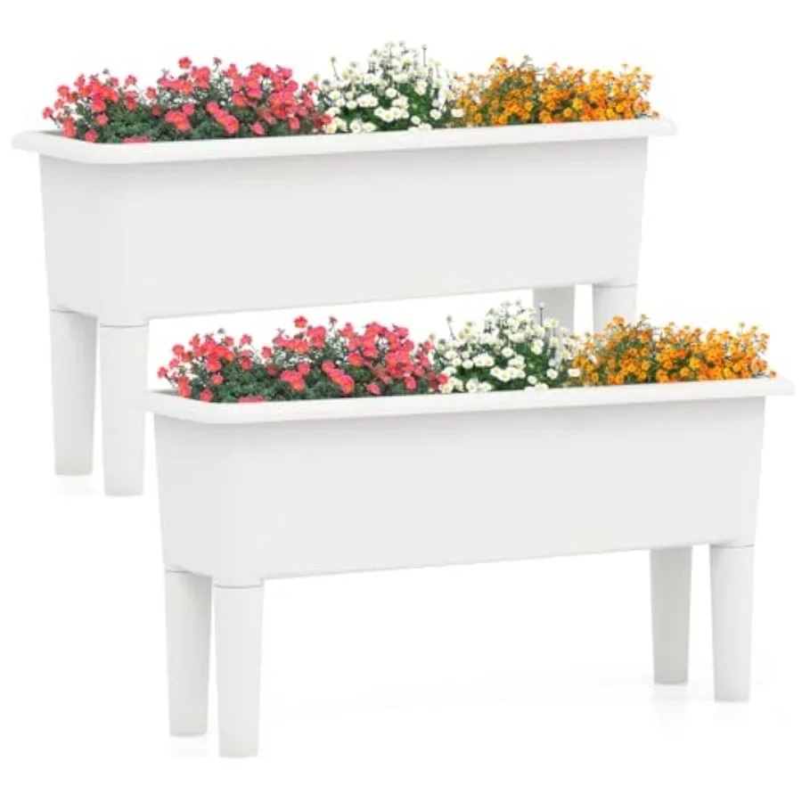 Self Watering Planter - Набор из 2 уличных грядок для