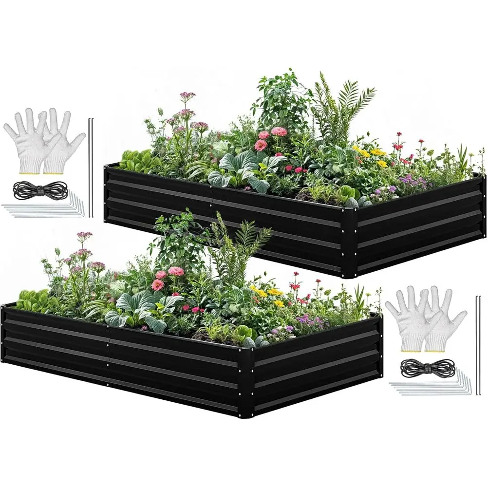 Грядка-клумба из оцинкованной  – обзор и цена Garden Gloves