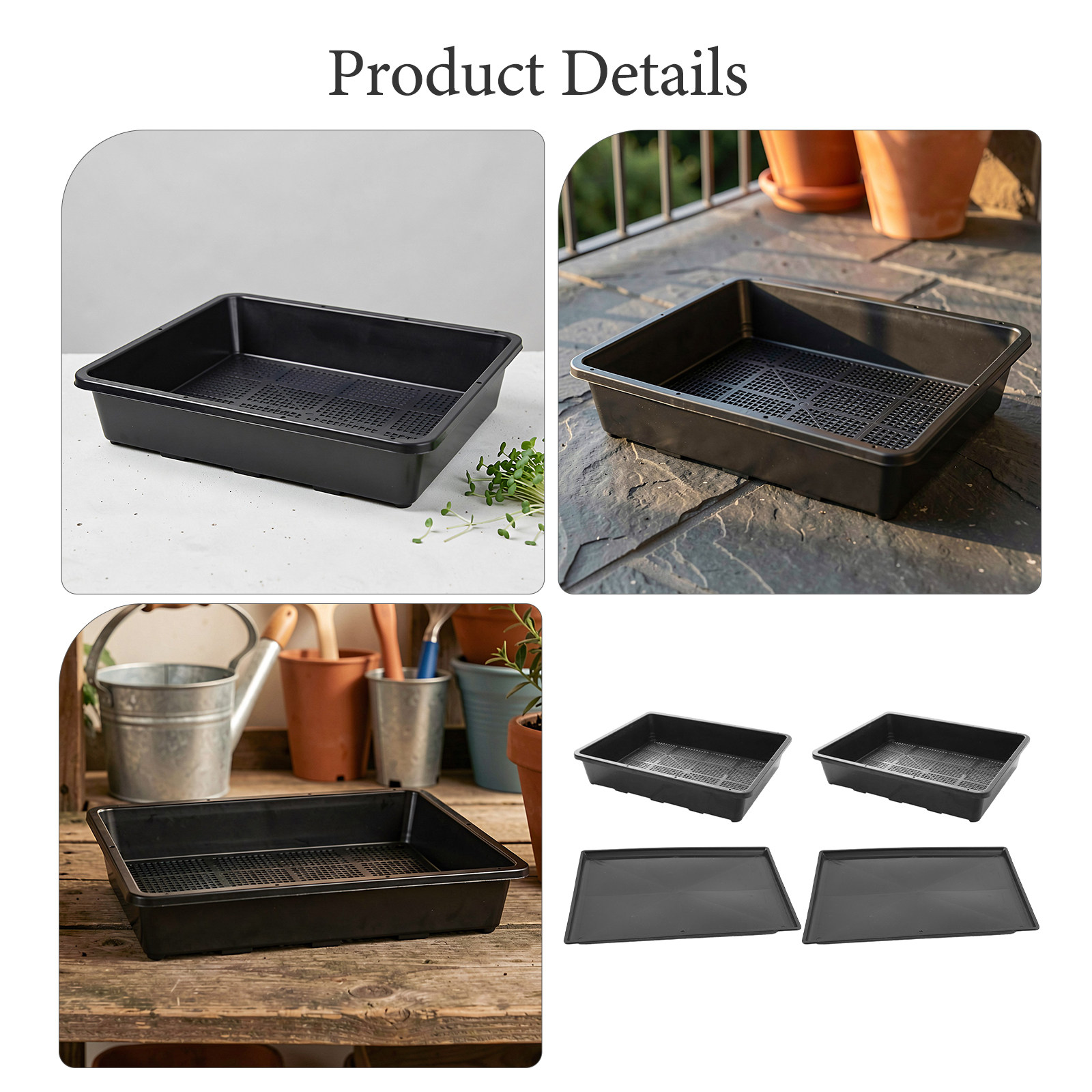 2 комплекта лотков для посадки – обзор и цена Seed Starter Tray