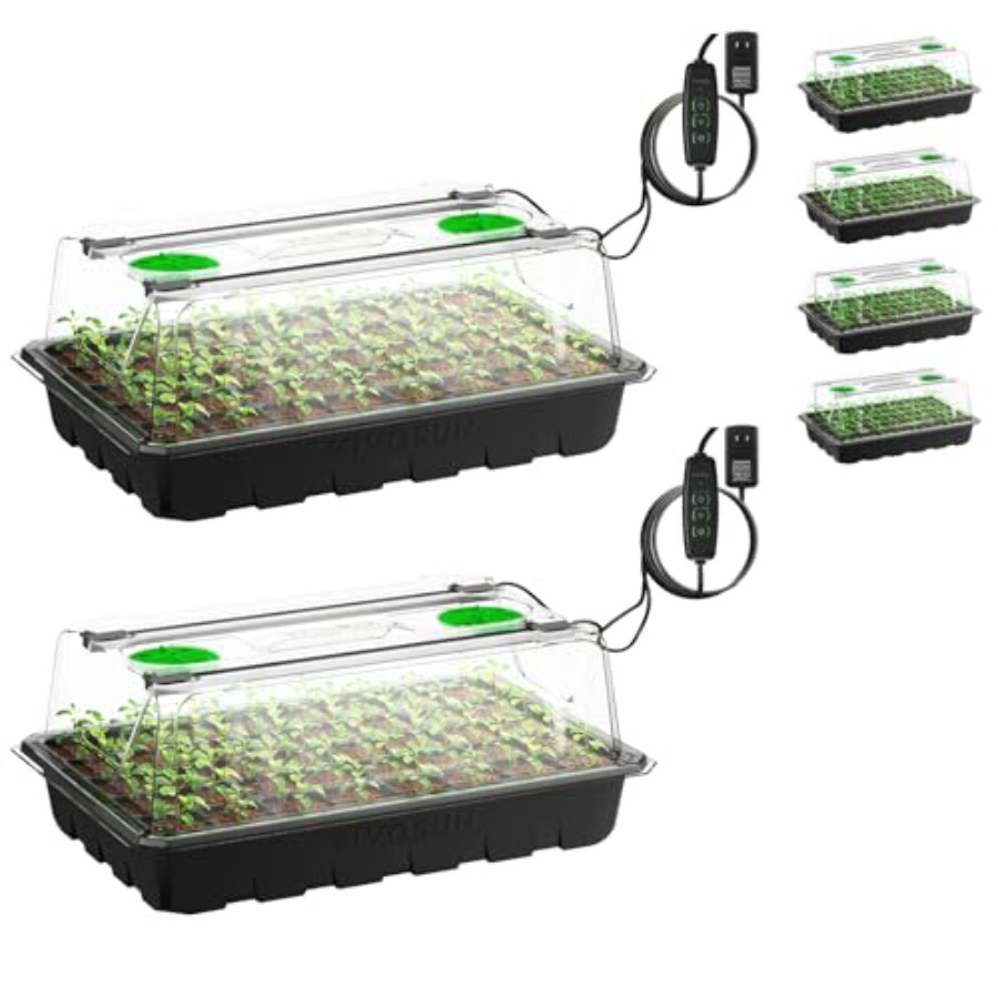 Набор из 6 поддонов для рассад – обзор и цена Seed Starter Tray