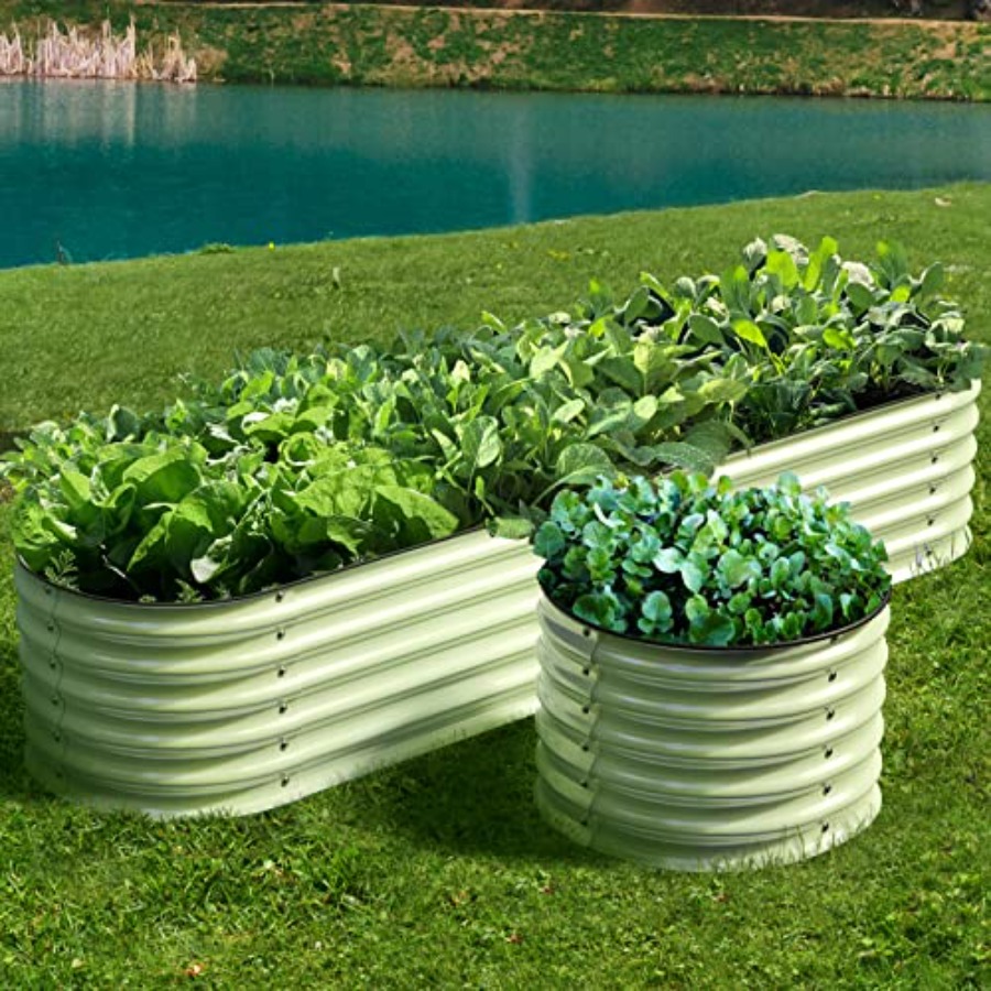 Модульные оцинкованные стальны – обзор и цена Raised Garden Bed
