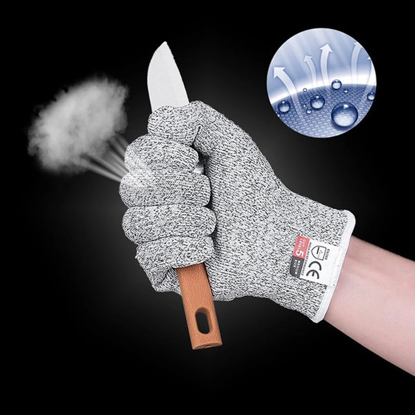 Перчатки HPPE 5-го уровня защи – обзор и цена Garden Gloves
