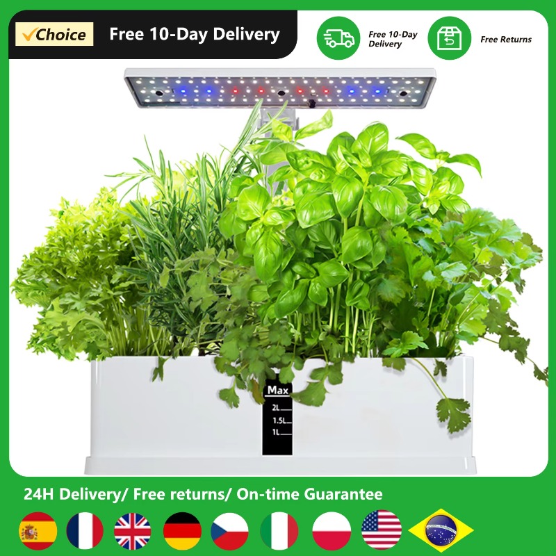 9-секционная умная гидропонная – обзор и цена Hydroponic Kit