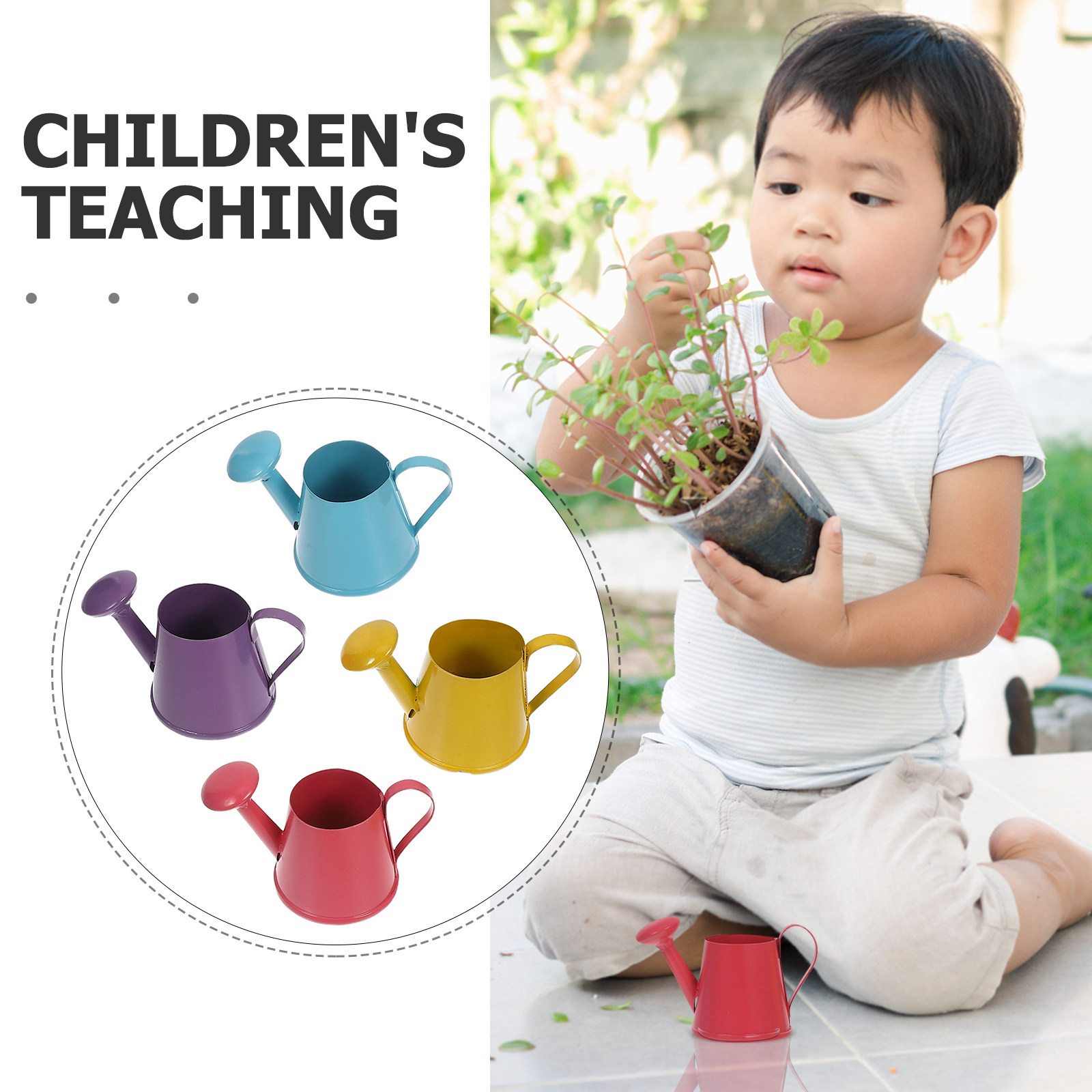 4 шт. миниатюрных металлически – обзор и цена Watering Can
