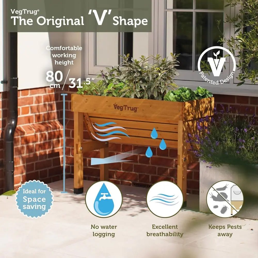 Настенная садовая грядка Natur – обзор и цена Vertical Planter