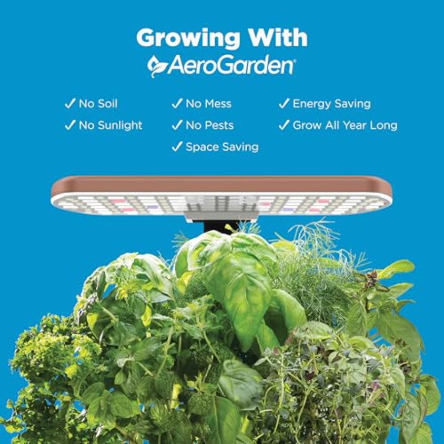 Комнатный гидропонный сад для  – обзор и цена Indoor Herb Garden